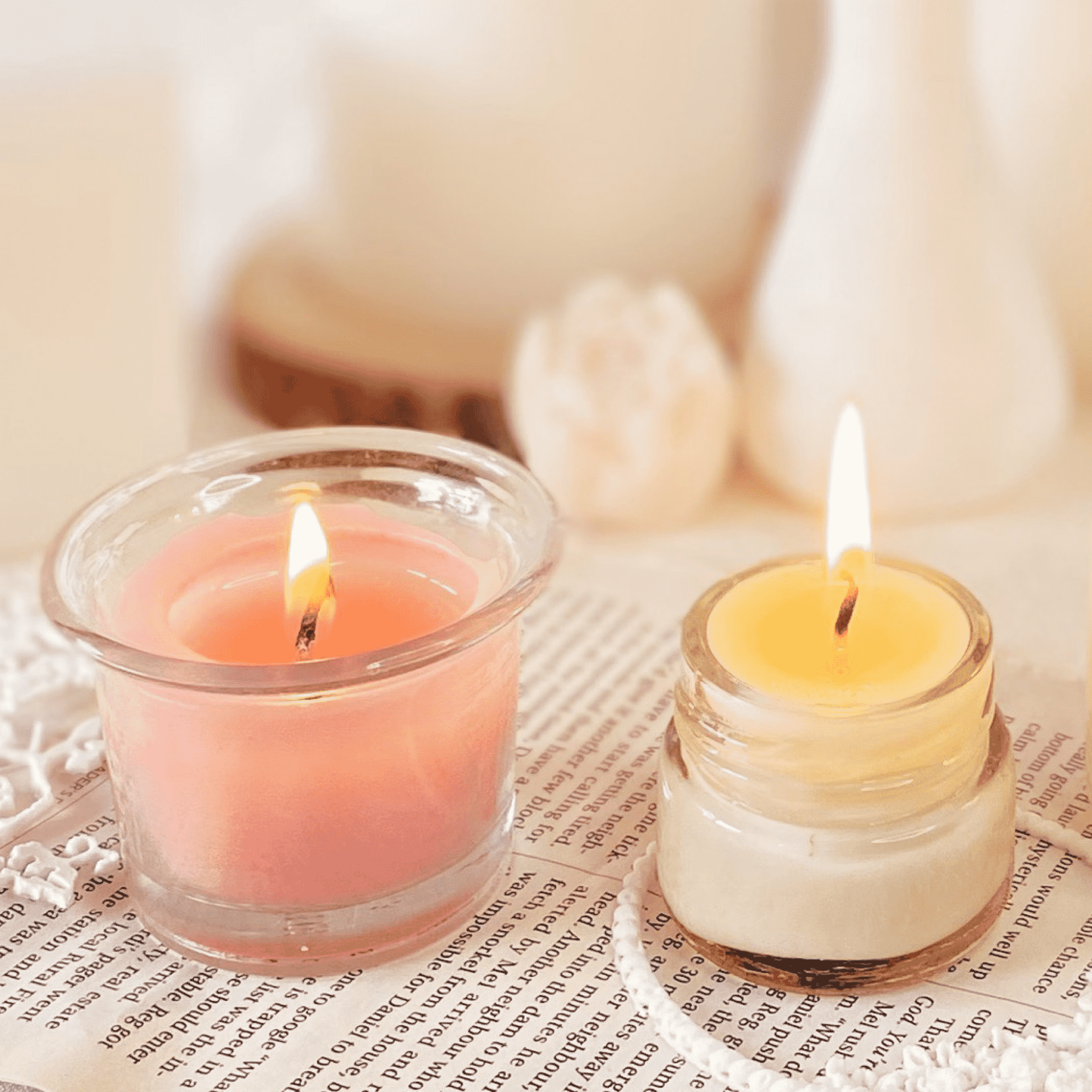 Linen Dish Towel in Beige
